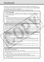 Предварительный просмотр 2 страницы Canon VB-C300 (Spanish) Operating Manual