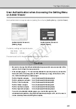 Preview for 13 page of Canon VB-C500D Operation Manual