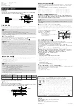 Предварительный просмотр 2 страницы Canon VB-H651VE Installation Manual