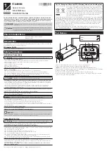 Canon VB-H730F Mk II Installation Manual preview