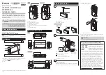 Предварительный просмотр 1 страницы Canon VB-S910F Installation Manual