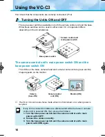 Предварительный просмотр 16 страницы Canon VC-C3 Instruction Manual