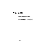 Canon VC-C50i/VC-C50iR Programmer'S Manual предпросмотр