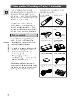 Предварительный просмотр 5 страницы Canon Vistura User Manual