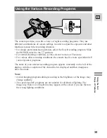 Предварительный просмотр 38 страницы Canon Vistura User Manual