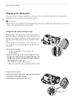 Preview for 20 page of Canon VIXIA GX10 Instruction Manual