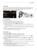 Preview for 33 page of Canon VIXIA GX10 Instruction Manual