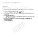 Предварительный просмотр 116 страницы Canon VIXIA HF G30 Instruction Manual