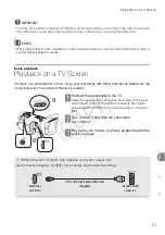 Предварительный просмотр 21 страницы Canon VIXIA HF G30 Quick Manual