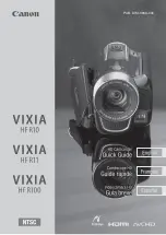 Canon VIXIA HF R10 Pocket Manual preview