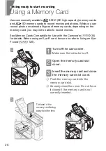 Предварительный просмотр 26 страницы Canon VIXIA HF R10 Pocket Manual