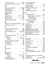 Preview for 221 page of Canon VIXIA HF R30 Instruction Manual