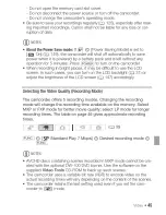 Preview for 45 page of Canon VIXIA HF S10 Instruction Manual