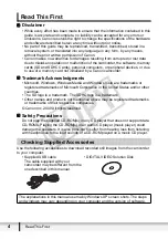 Preview for 4 page of Canon VIXIA HF S11 Instruction Manual