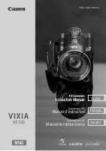 Canon VIXIA HF S30 Instruction Manual preview