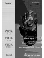 Canon VIXIA HFS200 Instruction Manual preview