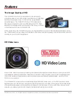 Preview for 3 page of Canon Vixia HV30 Brochure & Specs