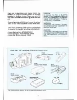 Preview for 3 page of Canon VM E 2 Instructions Manual