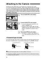 Предварительный просмотр 26 страницы Canon WFT-E1 Instruction Manual