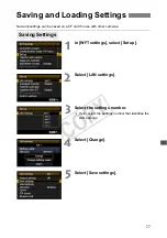 Предварительный просмотр 77 страницы Canon WFT-E5 Instruction Manual