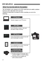 Предварительный просмотр 2 страницы Canon WFT-E8 Instruction Manual