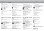 Preview for 1 page of Canon WP-DC340L Manual