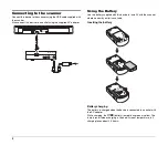 Предварительный просмотр 8 страницы Canon WU10 User Manual