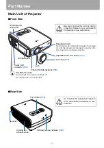 Preview for 22 page of Canon WUX10 - REALiS WUXGA LCOS Projector User Manual