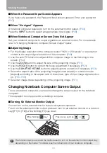 Preview for 44 page of Canon WUX10 - REALiS WUXGA LCOS Projector User Manual