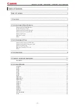 Preview for 2 page of Canon WUX450 User Commands