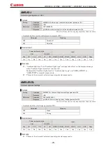 Preview for 23 page of Canon WUX450 User Commands