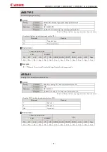 Preview for 24 page of Canon WUX450 User Commands