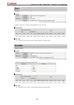 Предварительный просмотр 31 страницы Canon WUX450 User Commands