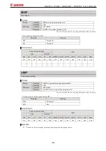 Предварительный просмотр 43 страницы Canon WUX450 User Commands