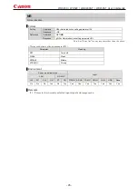 Preview for 48 page of Canon WUX450 User Commands