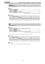 Preview for 54 page of Canon WUX450 User Commands