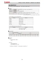 Preview for 55 page of Canon WUX450 User Commands