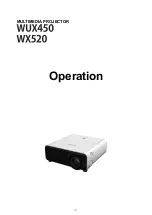 Предварительный просмотр 47 страницы Canon WUX450 User Manual