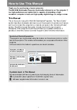 Preview for 2 page of Canon WUX500 User Manual