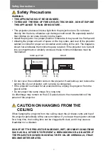 Предварительный просмотр 6 страницы Canon WUX500 User Manual