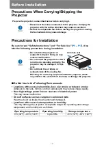 Предварительный просмотр 18 страницы Canon WUX500 User Manual