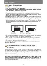 Preview for 8 page of Canon WUX500ST User Manual