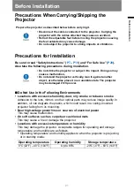 Preview for 21 page of Canon WUX500ST User Manual