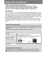 Preview for 2 page of Canon WUX5800 User Manual