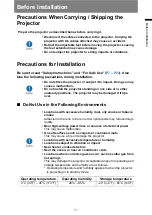 Preview for 25 page of Canon WUX5800Z User Manual