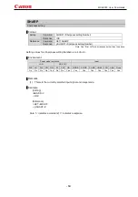 Preview for 85 page of Canon WUX6000 User Commands