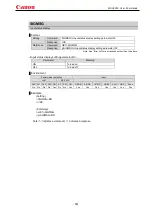 Preview for 86 page of Canon WUX6000 User Commands