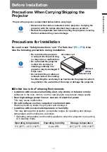 Предварительный просмотр 19 страницы Canon WUX6010 User Manual