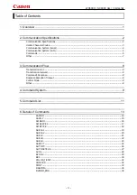 Предварительный просмотр 2 страницы Canon WX6000 User Commands