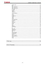 Preview for 3 page of Canon WX6000 User Commands